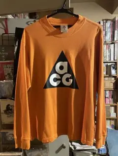 Nike ACG オレンジ 長袖カットソー M