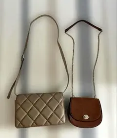 ショルダーバッグ　H&M 2点