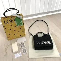 みみずき様の 新品同様 ロエベ 現行 フォント トート スモール