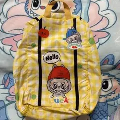 ラブブ 手提げ袋 バッグ イエロー