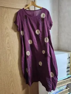 渦巻き模様のワンピース