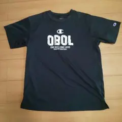 Champion OBOL バスケットボール Tシャツ ブラック
