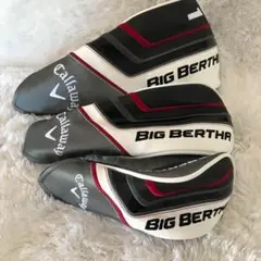 ★新品★Callaway GREAT BIG BERTHA ヘッドカバー合計3点