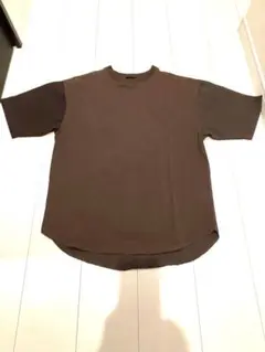 ブラウン 半袖Tシャツ シンプル　未使用に近い！！