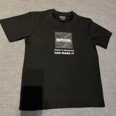 OUTDOOR ブラック Tシャツ