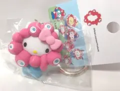 ミャクミャク　立体マスコット　カラーキーホルダー　キティ　EXPO