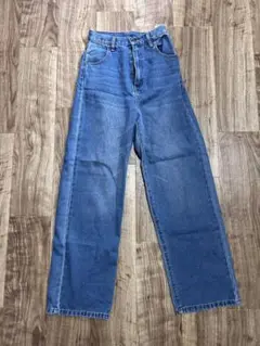 GRL ライトブルーワイドレッグデニム