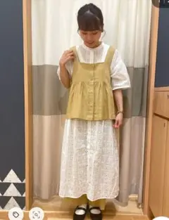 （新品）サマンサモスモスリズム　ギャザーベスト