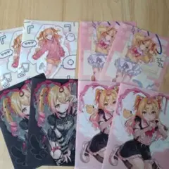 ㊽P丸様。ファミマ×ロッテコラボ A4クリアファイル4種×2