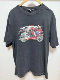 【美品】 GU HONDA 企業T バイク Tシャツ ブラック 黒 ヴィンテージ