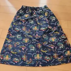 Columbia 風景プリント スカート S