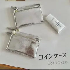 財布　シルバー　レディース　小銭入れ　コインケース　ポーチ　小物入れ