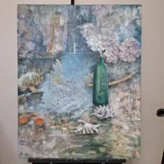 F30　静物画 油彩 キャンバス木枠★油絵 楽天市場】キャンバス用 木枠 F30号 91.0×72.7cm 桐材 クレサン