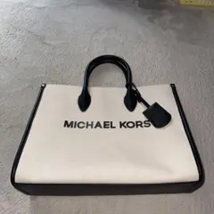 MICHAEL KORS トートバッグ ベージュ/ブラック