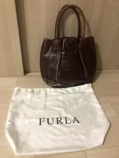 即購入可 フルラ えんじ色 かばん