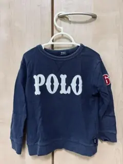 POLO ネイビー トレーナー 110cm
