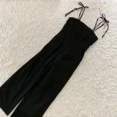 《良品》MAJESTIC LEGON オールインワン ブラック S キャミソール