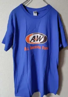 A&W All American Food Tシャツ L 青