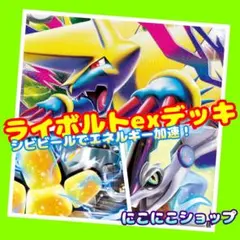 構築済み‼️メガライボルトexデッキ