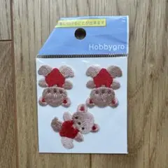 ファミリア　アイロンワッペン　刺繍