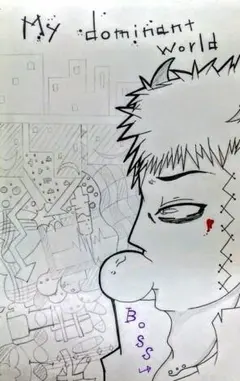 サンプル 手描きイラスト オリジナル