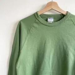 WALLA WALLA SPORT 3/4 ベースボールT ソリッド　グリーン