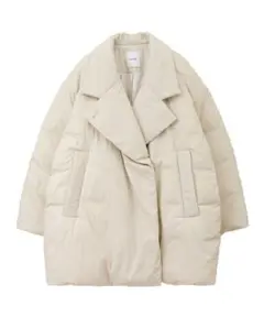 COCOON SHORT DOWN COAT CLANE クラネ