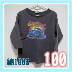 キッズ13＊　長袖シャツ　カットソー　綿100% 男の子　100