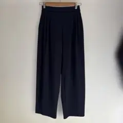 UNIQLO ネイビー　Ｓサイズ　ウルトラストレッチアクティブワイドパンツ