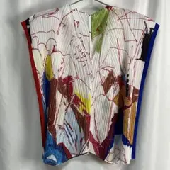 【極美品】2005 PLEAT PLEASE ART GRAFFITI プリーツ