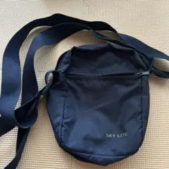 SKY:LITE ブラック ショルダーバッグ