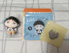フリューくじ ハイキュー ぬいもっちマスコット ジッパーバッグ 赤葦京治