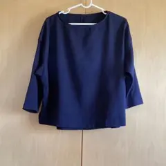 titivate ネイビー 五分袖 トップス Fサイズ