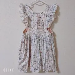 ハンドメイド 花柄 ワンピース 90 LITTLE COCOAさま