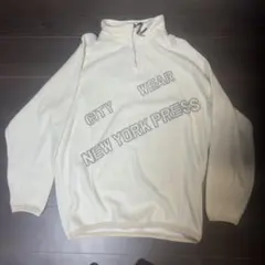 ハーフジップ New York Press