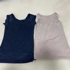 ネイビー＆ピンク タンクトップ Mサイズ
