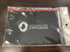 【匿名配送】　万博　EXPO2025 ミャクミャク ジッパーポーチ　黒