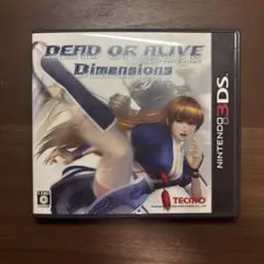 3DS DEAD OR ALIVE Dimensions ソフト