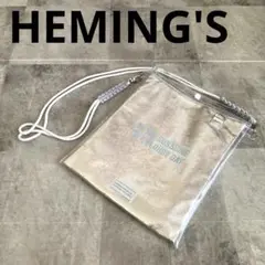 HEMING'S ヘミングス ショルダーバッグ フラッシュクリア保冷サコッシュ