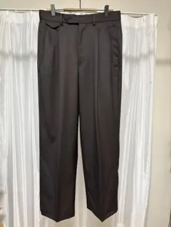 LIDNM DYED MOKU WOOL TROUSERS