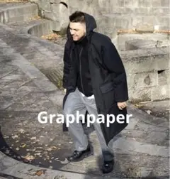 GRAPHPAPER padding hooded coat