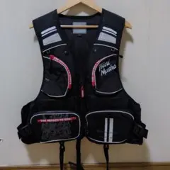 【未使用】釣武者 Mushaフェイス コーデュラ フローティングベスト サイズL 取り寄せ商品】 釣武者 Musha フローティングベスト (9