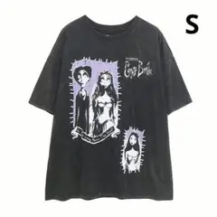 映画 ティムバートンのコープスブライド ヴィンテージ加工 半袖 Tシャツ S