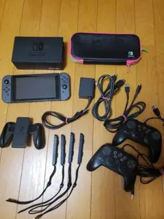 Nintendo Switch　スイッチ 付属品 ジャンク品 グレー 任天堂