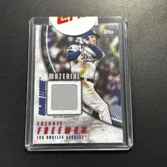 フレディーフリーマン 2025 Topps Major Leagueレリック