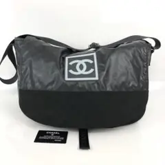 CHANEL シャネル スポーツライン ショルダーバッグ ココマーク ブラック