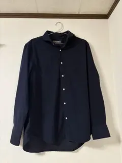 A day in the life ネイビー ボタンアップシャツ