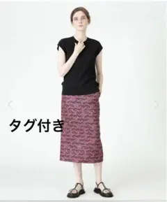 定価29700円 タグ付 アルアバイル ブリリアントジャガードタイトスカート