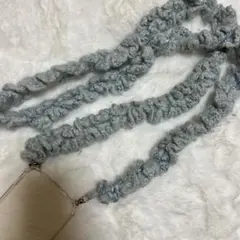 かぎ針編みスマホショルダーストラップ