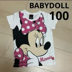 BABYDOLL、ミニーマウス、Tシャツ、100